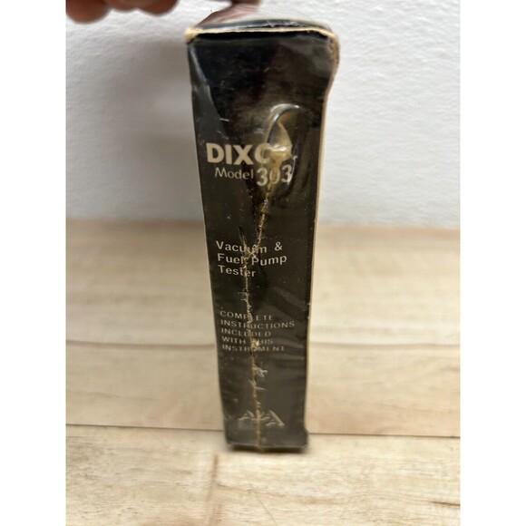 Vtg DIXCO Model 303 Vacuum & Fuel Pump Tester Guage New Sealed NOS - Picture 4 of 7